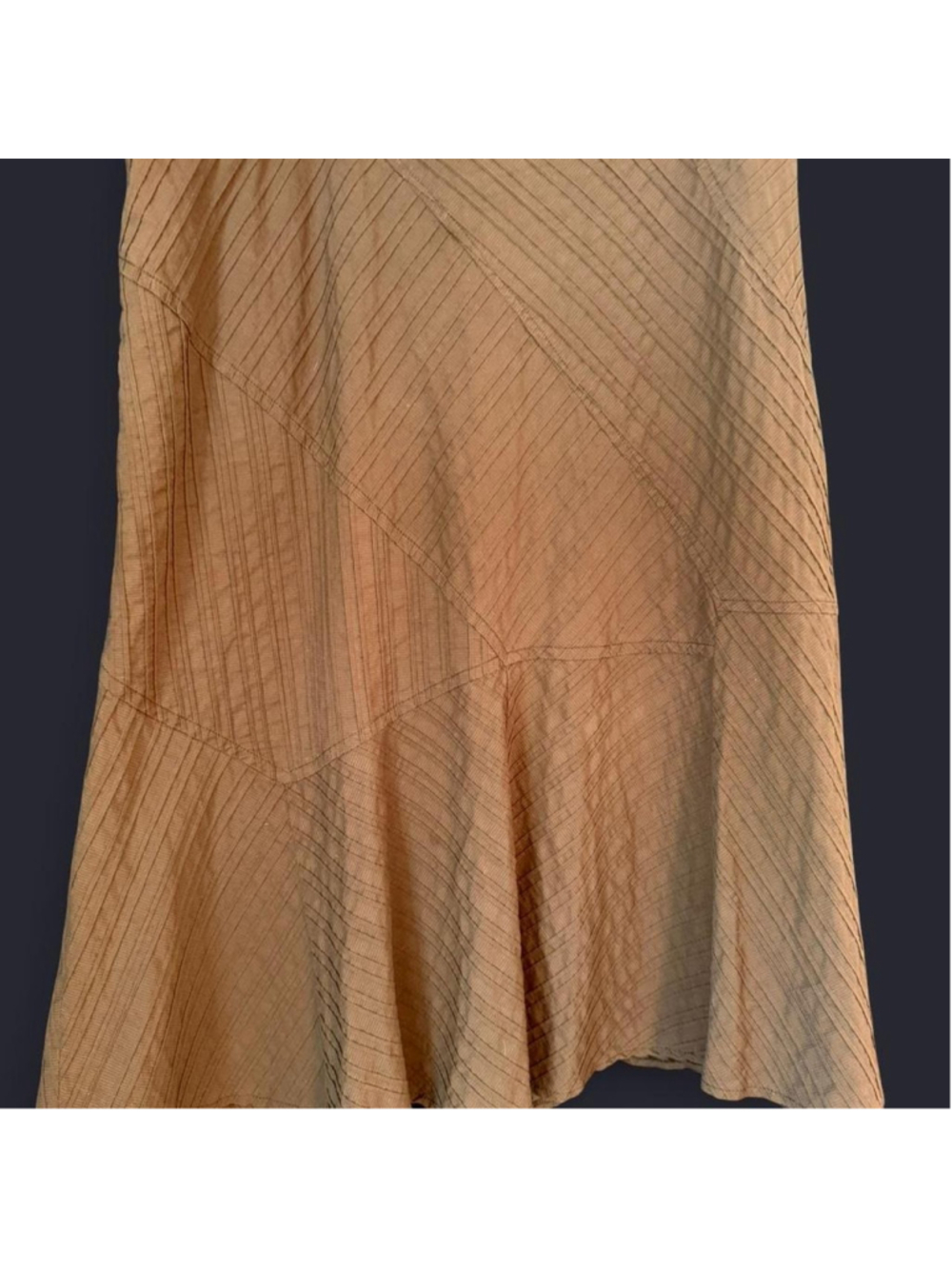 Cato brown midi skirt with pockets Size 8 #skirt #pockets